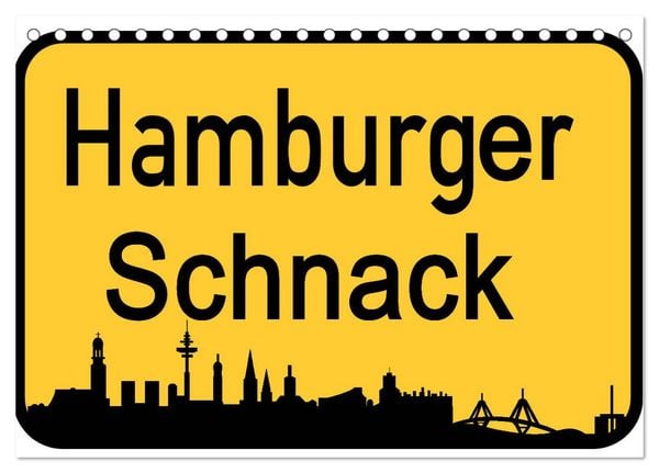 Produktbild: Hamburger Schnack (Tischkalender 2026 DIN A5 quer), CALVENDO Monatskalender