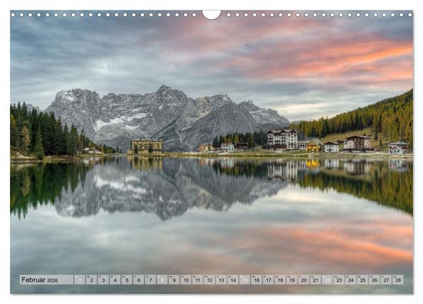 Produktbild: Faszination Dolomiten (Wandkalender 2026 DIN A3 quer), CALVENDO Monatskalender