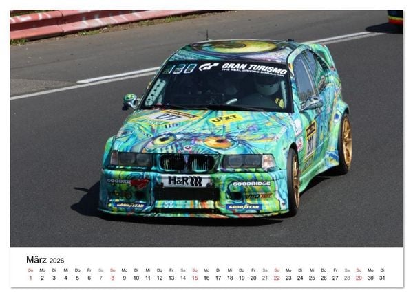 Produktbild: Bayerische Motoren Werke im Motorsport (Wandkalender 2026 DIN A3 quer), CALVENDO Monatskalender