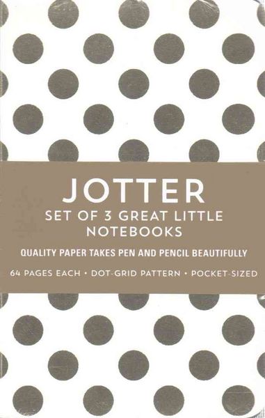 Produktbild: Bb-Gold Dots Jotter Ntbks 3pk