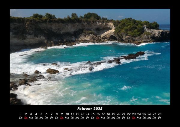 Produktbild: Bali 2025 Fotokalender DIN A3
