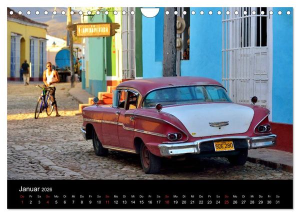 Produktbild: Cuba Cars (Wandkalender 2026 DIN A4 quer), CALVENDO Monatskalender