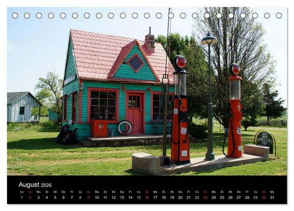 Produktbild: USA Highlights 2026 (Tischkalender 2026 DIN A5 quer), CALVENDO Monatskalender