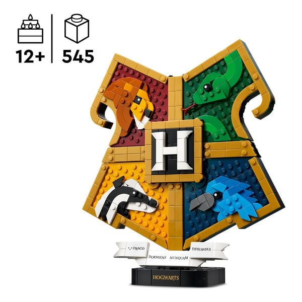 Produktbild: LEGO Harry Potter 76462 Hogwarts Hauswappen, Spielzeug ab 12 Jahren