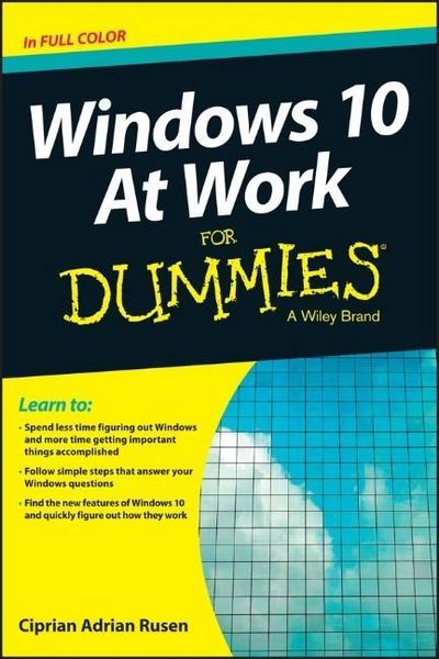 Produktbild: Windows 10 At Work For Dummies