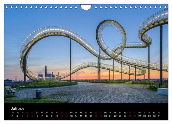 Produktbild: St&auml;dte und Sehensw&uuml;rdigkeiten in Deutschland (Wandkalender 2026 DIN A4 quer), CALVENDO Monatskalender