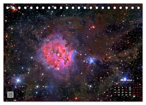 Produktbild: Neue Astrofotos von Stefan Ziegenbalg (Tischkalender 2026 DIN A5 quer), CALVENDO Monatskalender