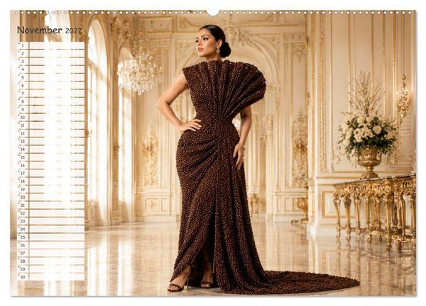 Produktbild: Caf&eacute; Couture (Wandkalender 2027 DIN A2 quer), CALVENDO Monatskalender