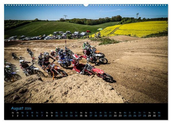 Produktbild: MX Racing 2026 (Wandkalender 2026 DIN A2 quer), CALVENDO Monatskalender
