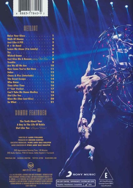 Produktbild: Pink - The Truth About Tour/Live in Melbourne