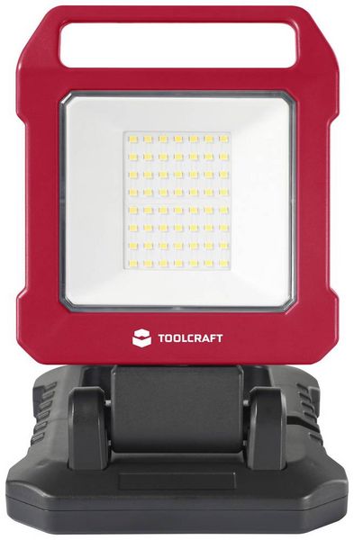 Produktbild: TOOLCRAFT LED-Baustrahler 20W (Schweizer Netzstecker) Naturwei&szlig; TO-7914468
