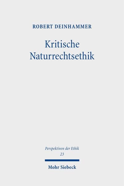 Produktbild: Kritische Naturrechtsethik