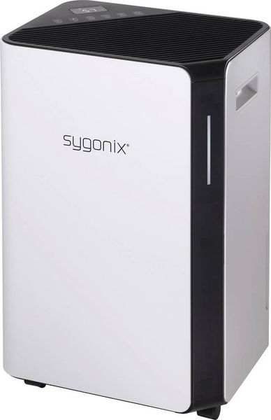 Produktbild: Sygonix Luftentfeuchter 104m&sup3; 330W 20 l/Tag Wei&szlig;