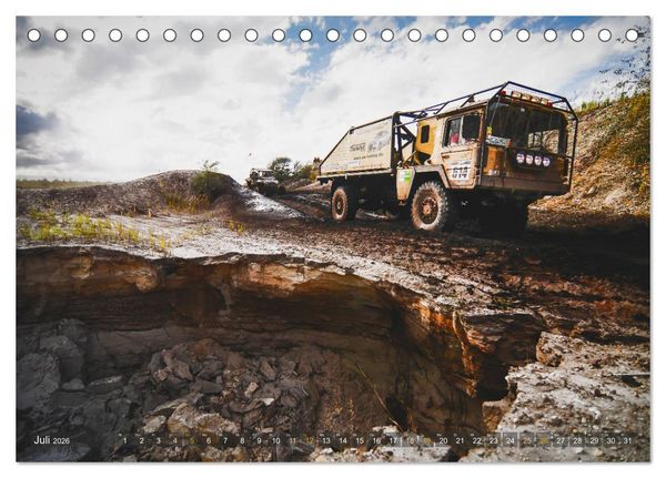 Produktbild: RALLYE RAID (Tischkalender 2026 DIN A5 quer), CALVENDO Monatskalender