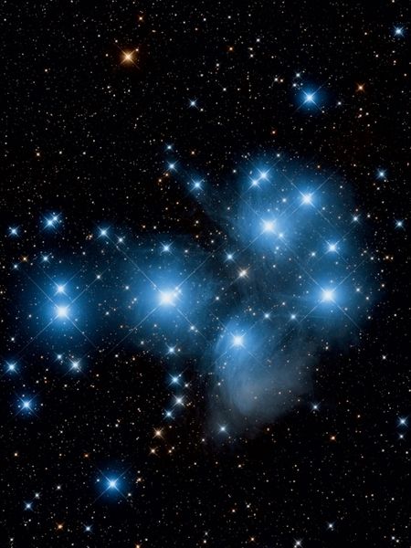 Produktbild: CALVENDO Puzzle Plejaden, M45 | 1000 Teile Lege-Gr&ouml;&szlig;e 64x48cm Foto-Puzzle f&uuml;r gl&uuml;ckliche Stunden