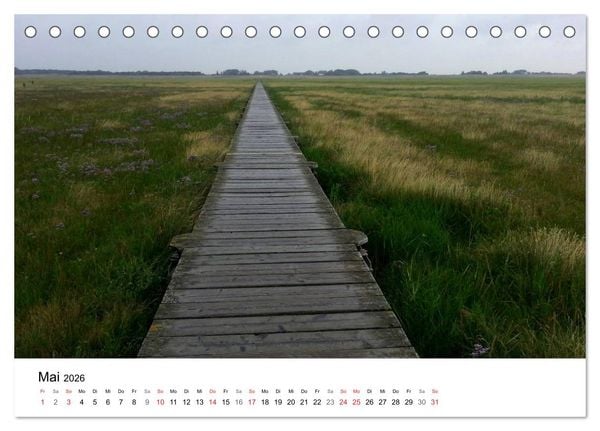 Produktbild: St. Peter Ording 2026 (Tischkalender 2026 DIN A5 quer), CALVENDO Monatskalender