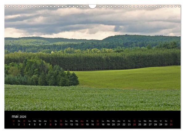 Produktbild: Regard sur les saisons du Qu&eacute;bec (Calendrier mural 2026 DIN A3 vertical), CALVENDO calendrier mensuel