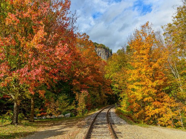 Produktbild: CALVENDO Puzzle Herbstlaub in New Hampshire | 1000 Teile Lege-Gr&ouml;&szlig;e 64x48cm Foto-Puzzle f&uuml;r gl&uuml;ckliche Stunden