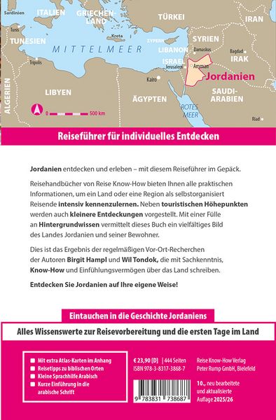 Produktbild: Reise Know-How Reiseführer Jordanien