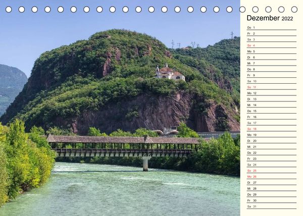 Produktbild: Eisacktal - Wipptal - Vom Brenner bis nach Bozen (Tischkalender 2022 DIN A5 quer)