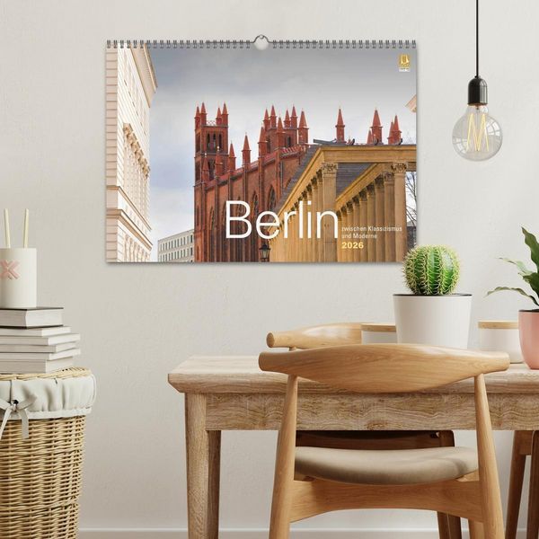 Produktbild: Berlin zwischen Klassizismus und Moderne 2026 (Wandkalender 2026 DIN A3 quer), CALVENDO Monatskalender