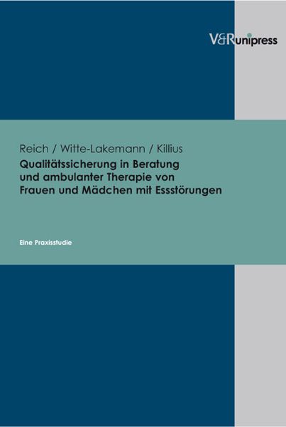 Produktbild: Qualit&auml;tssicherung in Beratung und ambulanter Therapie von Frauen und M&auml;dchen mit Essst&ouml;rungen