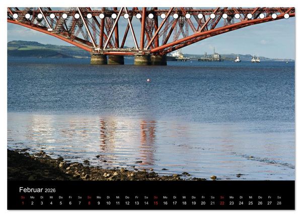 Produktbild: Schottland 2026 (Tischkalender 2026 DIN A5 quer), CALVENDO Monatskalender