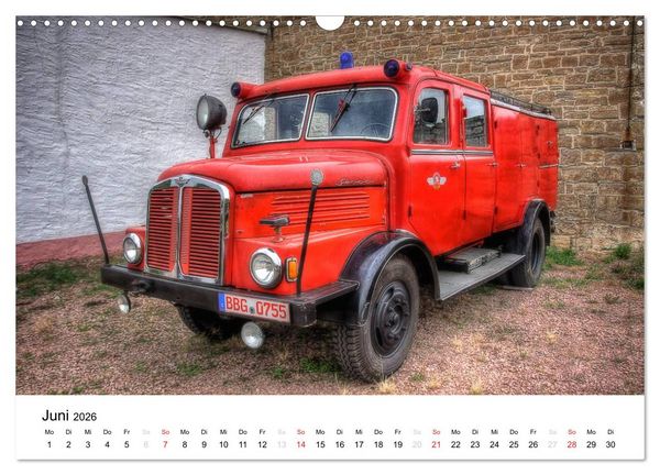 Produktbild: Feuerwehr im Bernburger Land (Wandkalender 2026 DIN A3 quer), CALVENDO Monatskalender