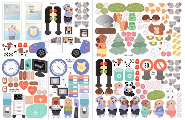 Produktbild: Cutie Stickering Capybara Rescue