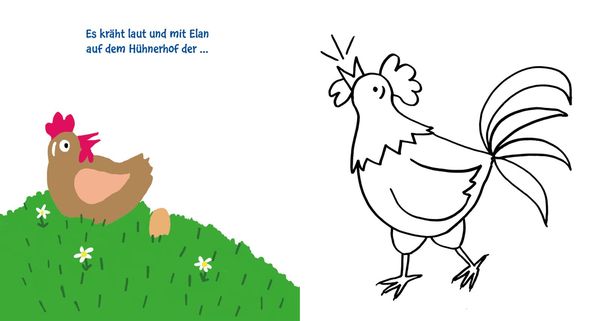 Produktbild: Ausmalbilder f&uuml;r Kita-Kinder: Das dicke bunte Malbuch mit lustigen Reimen