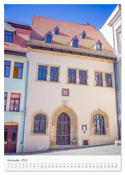 Produktbild: Lutherstadt Eisleben - Geburts- und Sterbeort des gro&szlig;en Reformators (Tischkalender 2026 DIN A5 hoch), CALVENDO Monatskalender
