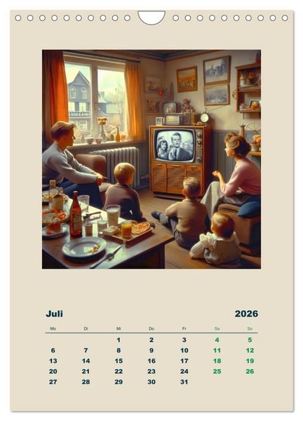 Produktbild: Gute alte Zeit der sechziger Jahre (Wandkalender 2026 DIN A4 hoch), CALVENDO Monatskalender