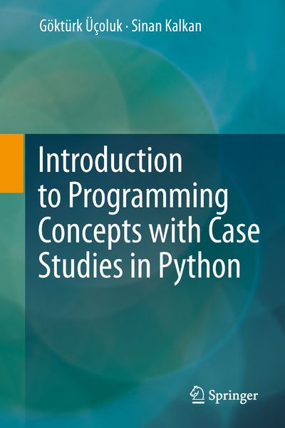 Produktbild: Introduction to Programming Concepts with Case Studies in Python