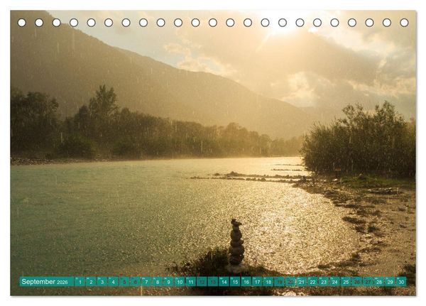 Produktbild: Reise durch das Soca-Tal - Unterwegs im sch&ouml;nen Slowenien (Tischkalender 2026 DIN A5 quer), CALVENDO Monatskalender