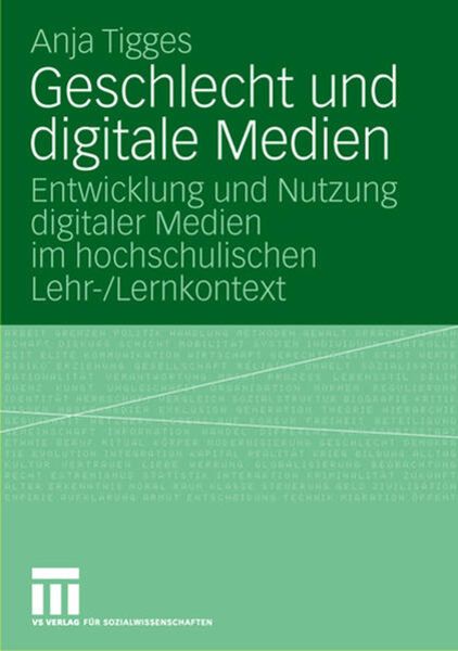 Geschlecht und digitale Medien, Taschenbuch von Anja Tigges, VS Verlag für Sozialwissenschaften, 9783531157078