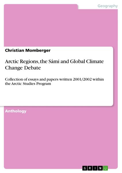 Produktbild: Arctic Regions, the S&aacute;mi and Global Climate Change Debate