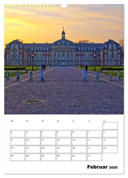 Produktbild: M&uuml;nster entdecken (Wandkalender 2026 DIN A3 hoch), CALVENDO Monatskalender