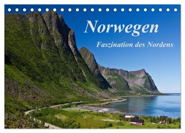 Produktbild: Norwegen - Faszination des Nordens (Tischkalender 2026 DIN A5 quer), CALVENDO Monatskalender