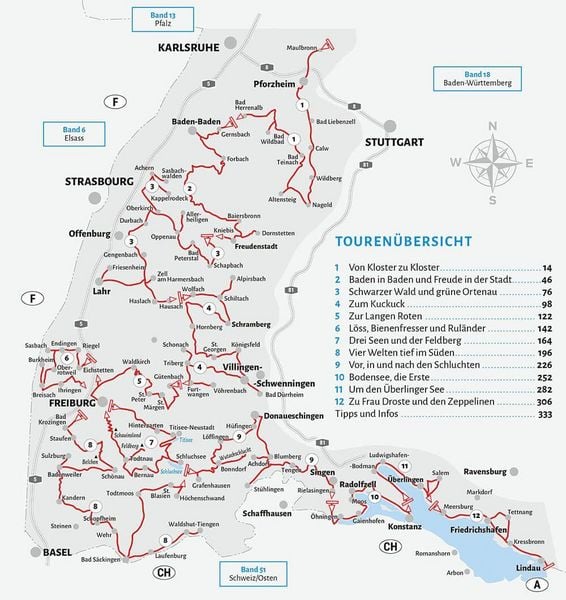 Produktbild: Entdeckertouren mit dem Wohnmobil Schwarzwald und deutscher Bodensee
