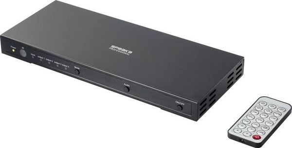 Produktbild: SpeaKa Professional 1+4 Port HDMI-Switch UHD 4K @ 60Hz
