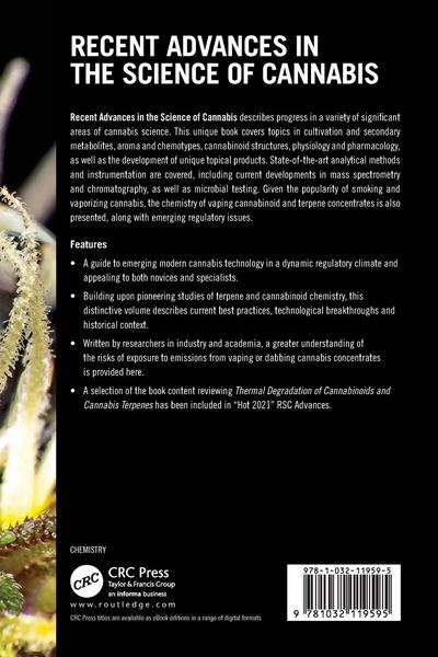 Produktbild: Recent Advances in the Science of Cannabis