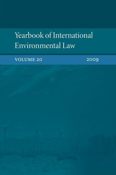 Produktbild: Yearbook of International Environmental Law