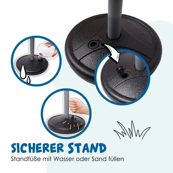 Produktbild: alldoro - Verkehrszeichen-Set, 75 cm hoch