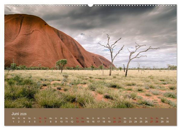 Produktbild: Down Under - Eine Reise durch Australien (Wandkalender 2026 DIN A2 quer), CALVENDO Monatskalender
