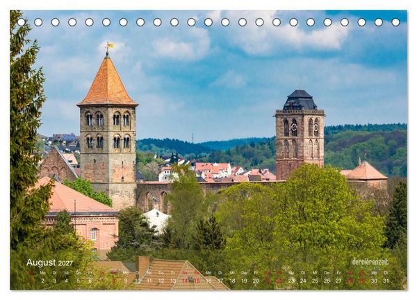 Produktbild: bad hersfeld zeitlos (Tischkalender 2027 DIN A5 quer), CALVENDO Monatskalender