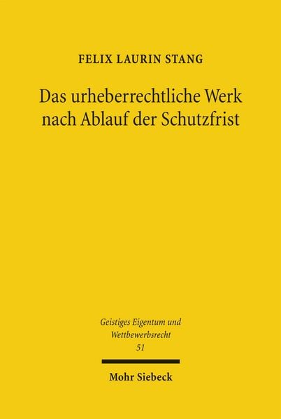 Produktbild: Das urheberrechtliche Werk nach Ablauf der Schutzfrist