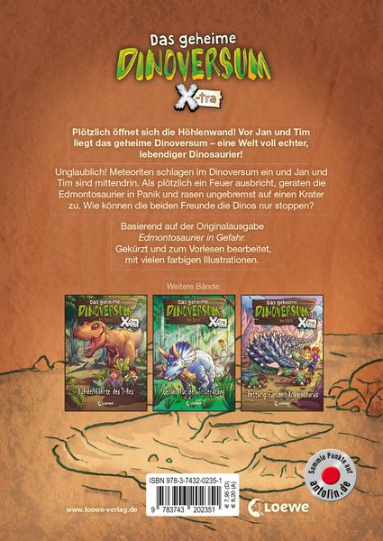 Produktbild: Das geheime Dinoversum Xtra (Band 6) - Bedrohung f&uuml;r den Edmontosaurus