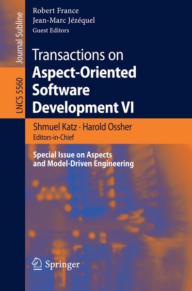 Produktbild: Transactions on Aspect-Oriented Software Development VI