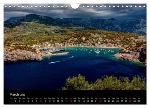 Produktbild: Majorca 2026 Insights (Wall Calendar 2026 DIN A4 landscape), CALVENDO 12 Month Wall Calendar