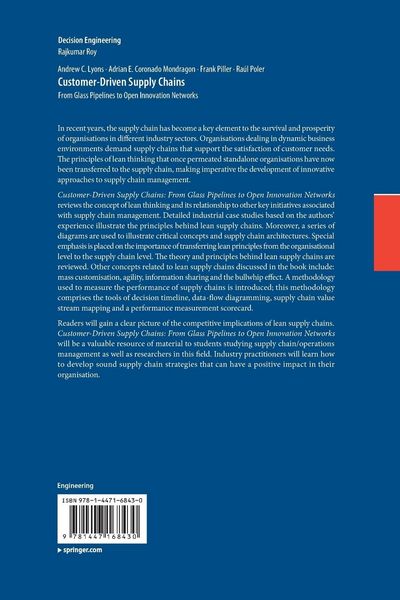 Produktbild: Customer-Driven Supply Chains